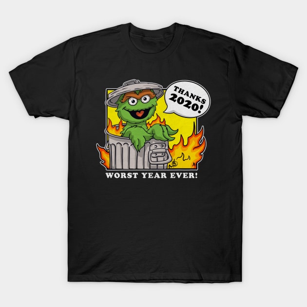 2020: worst year ever! T-Shirt by Tabryant